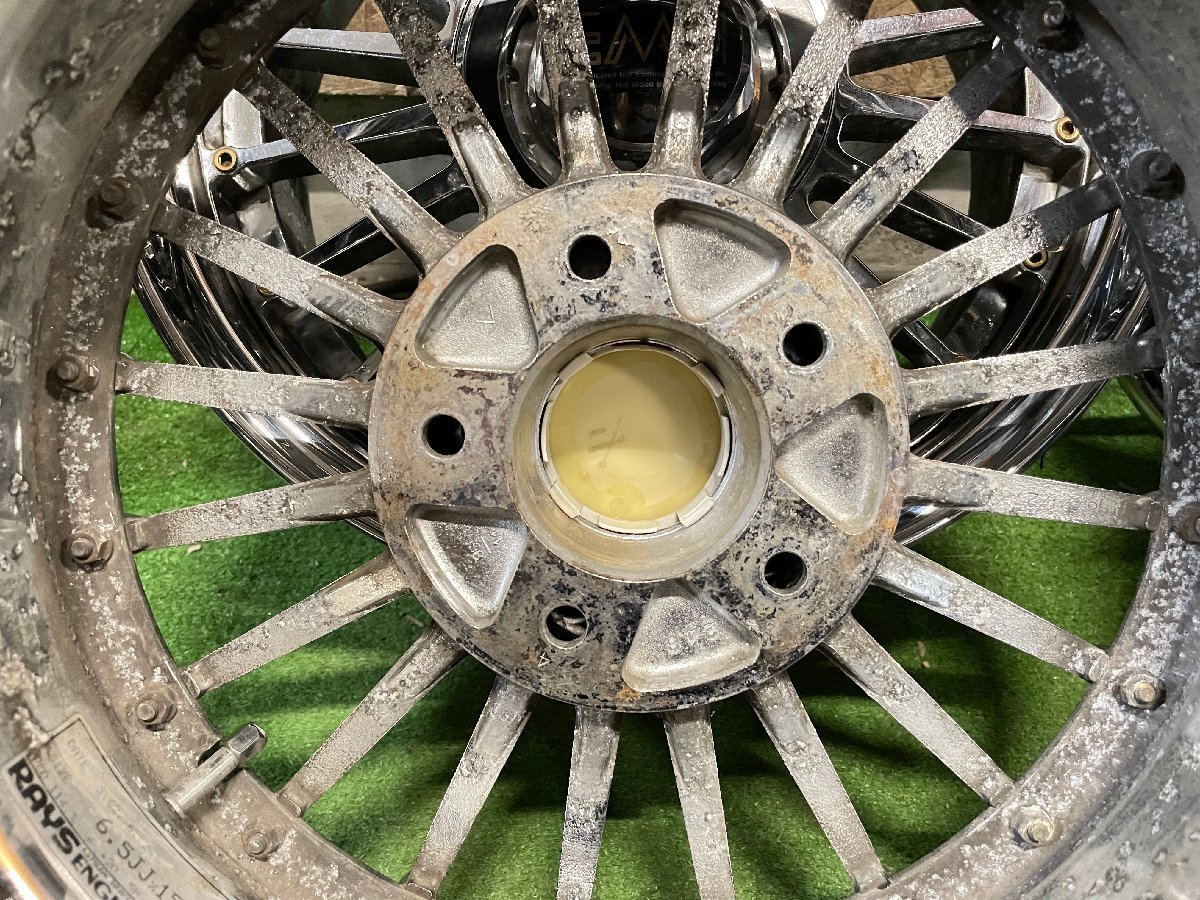 旧車 RAYS EMU VOLK RACING レイズ ボルクレーシング 15インチ 6.5J +