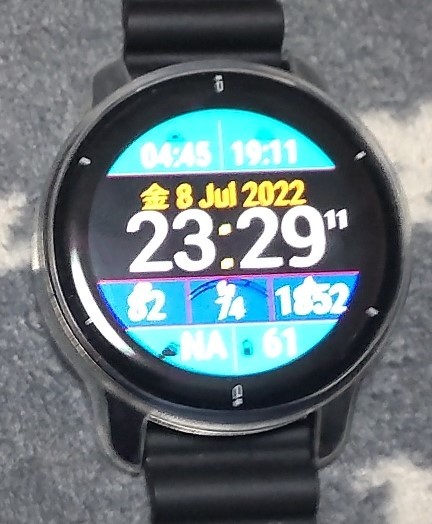 GARMIN ガーミン VENU2 なこ Black Slate 保護ガラスフィルム付き