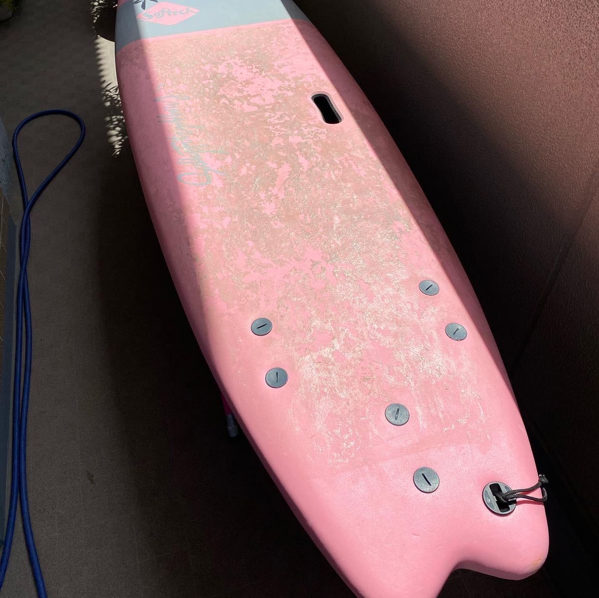手渡し限定 ソフテック 6.6ft サーフボード ソフトボード スポンジ