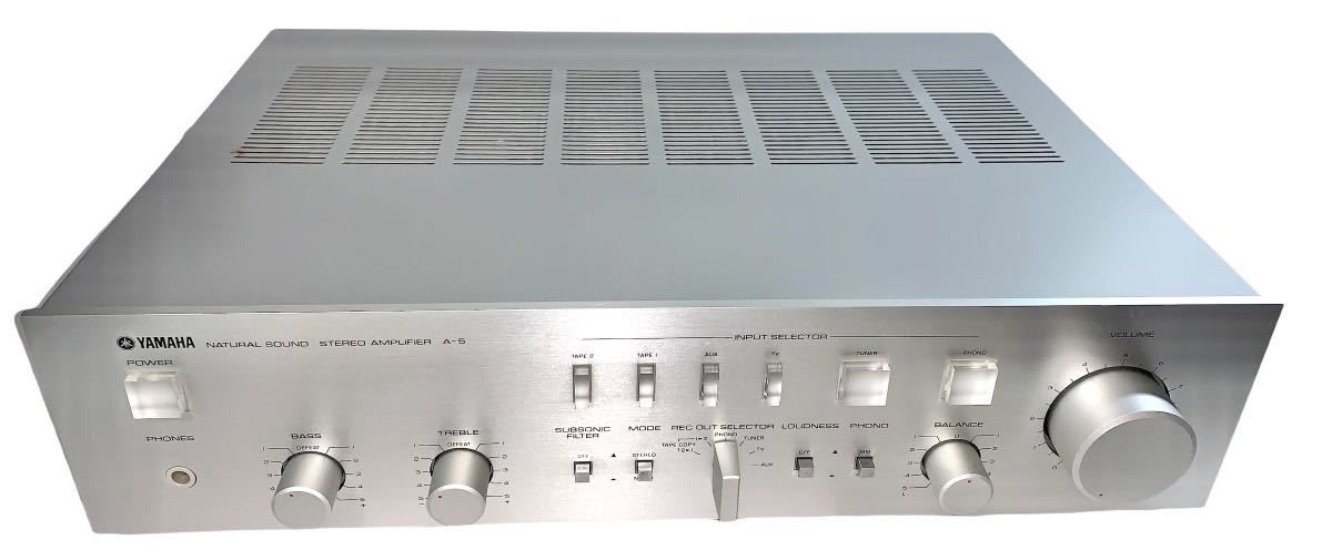極美品 稀少品 YAMAHA a-5 プリメインアンプ 80年代 名機 【公式通販】