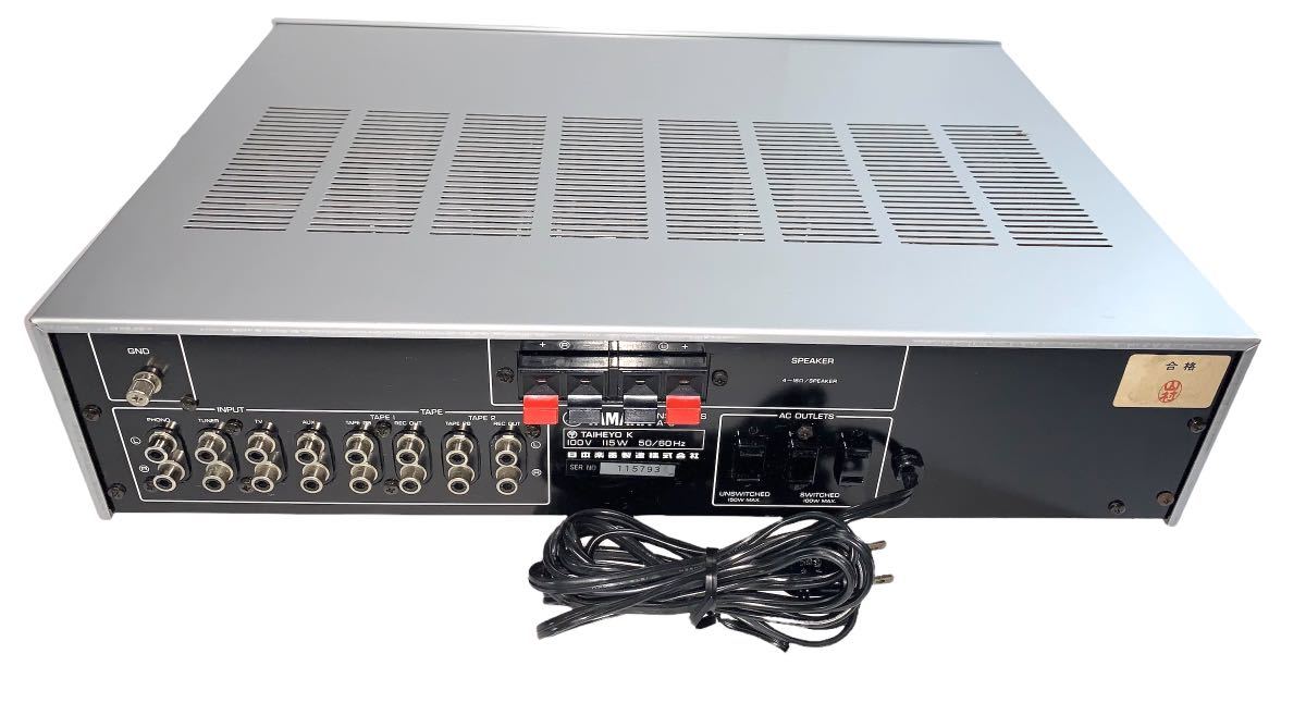極美品 稀少品 YAMAHA a-5 プリメインアンプ 80年代 名機 【公式通販】