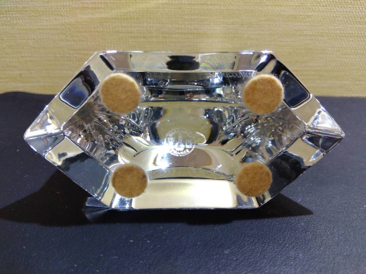 Baccarat バカラ ベガクロック 置時計 クリスタル ガラス オブジェ 