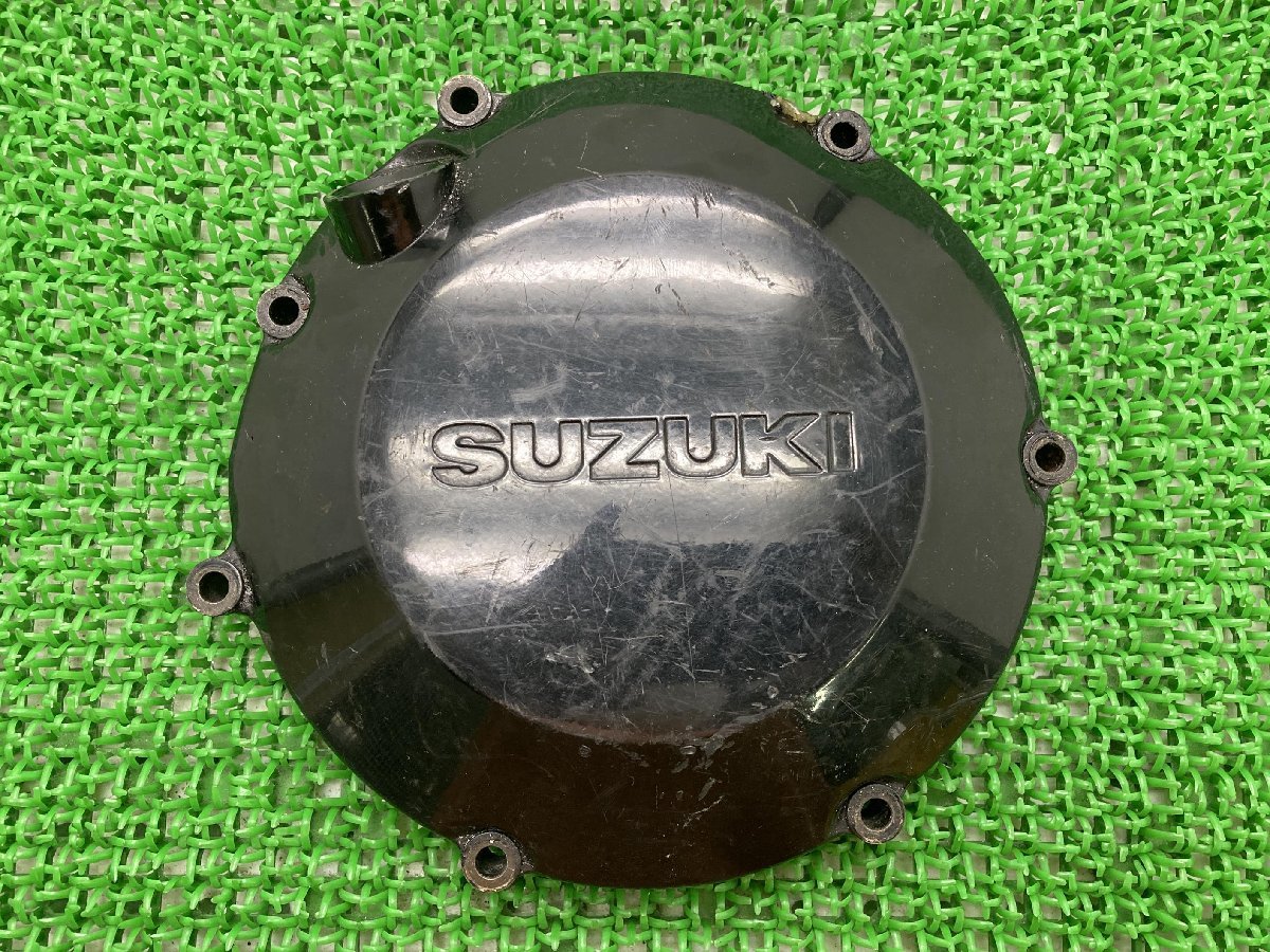 TL1000S エンジンカバー 黒 スズキ 純正 中古 バイク 部品 VT51A