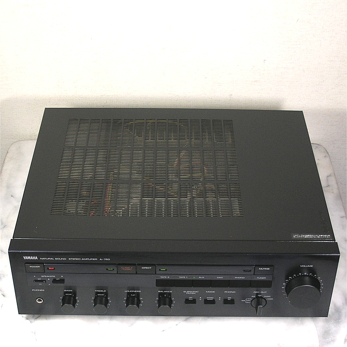 YAMAHA A-750 プリメインアンプ - A-750a Yahoo!オークション