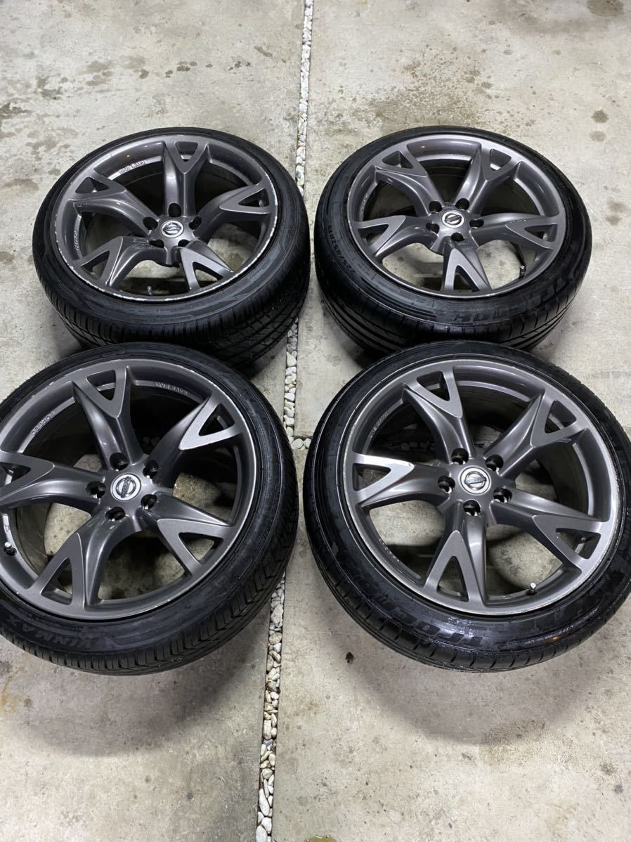 フェアレディZ Z34 純正 19インチ 9J 10J 4本セット RAYS 