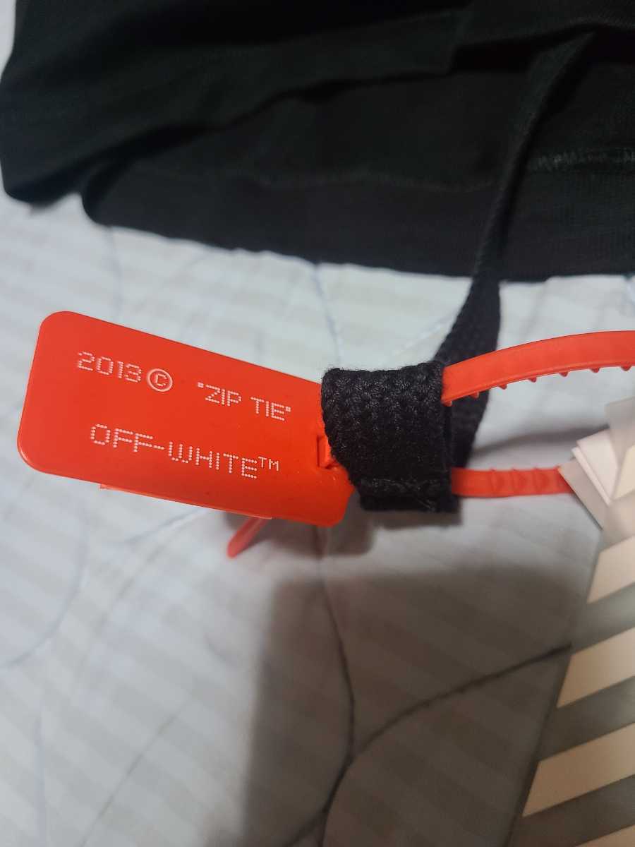 OFF-WHITE Tシャツ Sサイズ 赤タグ付き オフホワイト 未使用 1円 