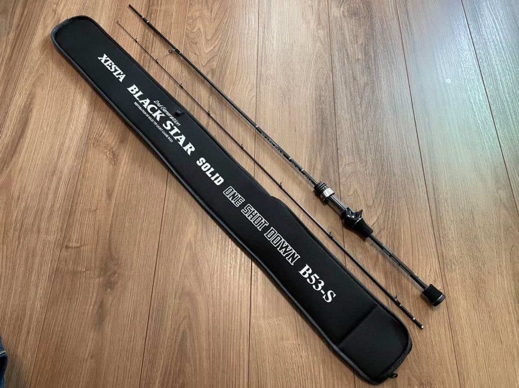 ゼスタ BLACK STAR SOLID アジング B53-S ゼスタ ブラックスター B53-S ベイト アジング 【公式通販】