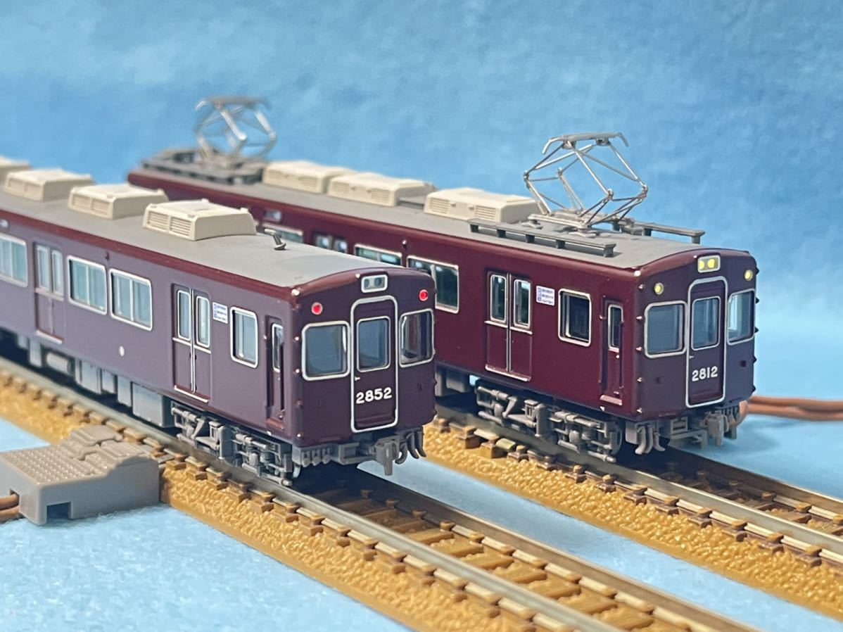 マイクロエース A1996 阪急 2800系 3扉 冷房改造車 8両セット 中古 美 