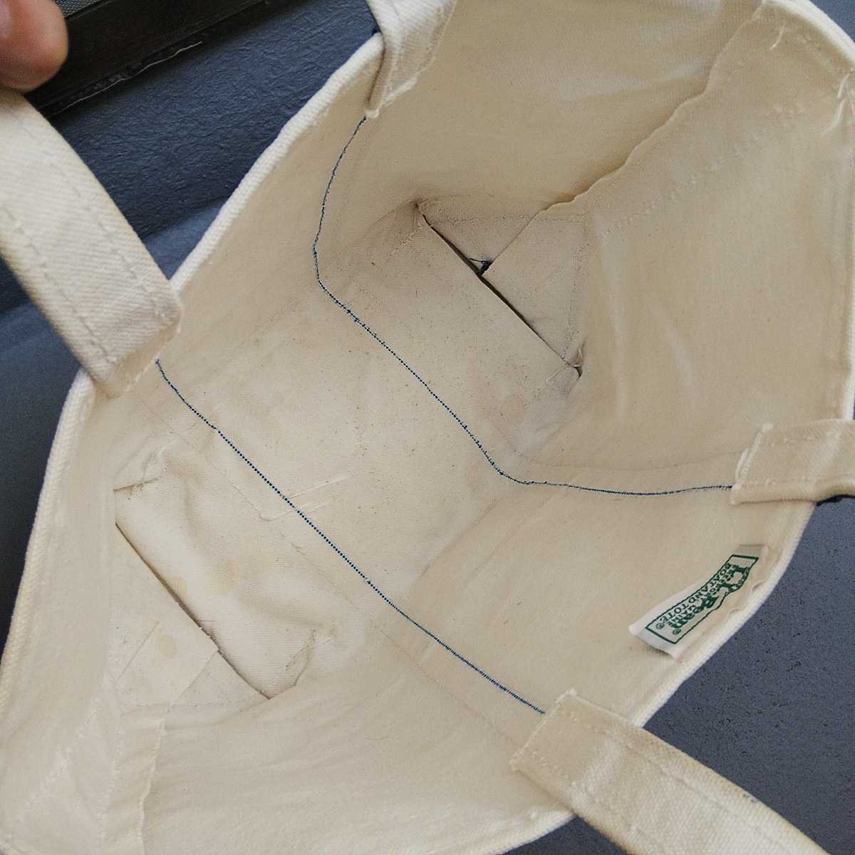 L.L.Bean ヴィンテージ トートバッグ BOAT AND TOTE アイボリー 