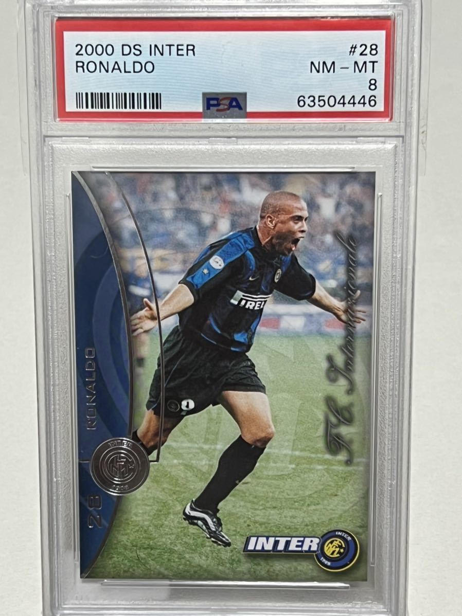 【DS社】Calcio2000 ロナウド インサートカード 2000 DS inter #28 ronaldo PSA 8 soccer card サッカー カード