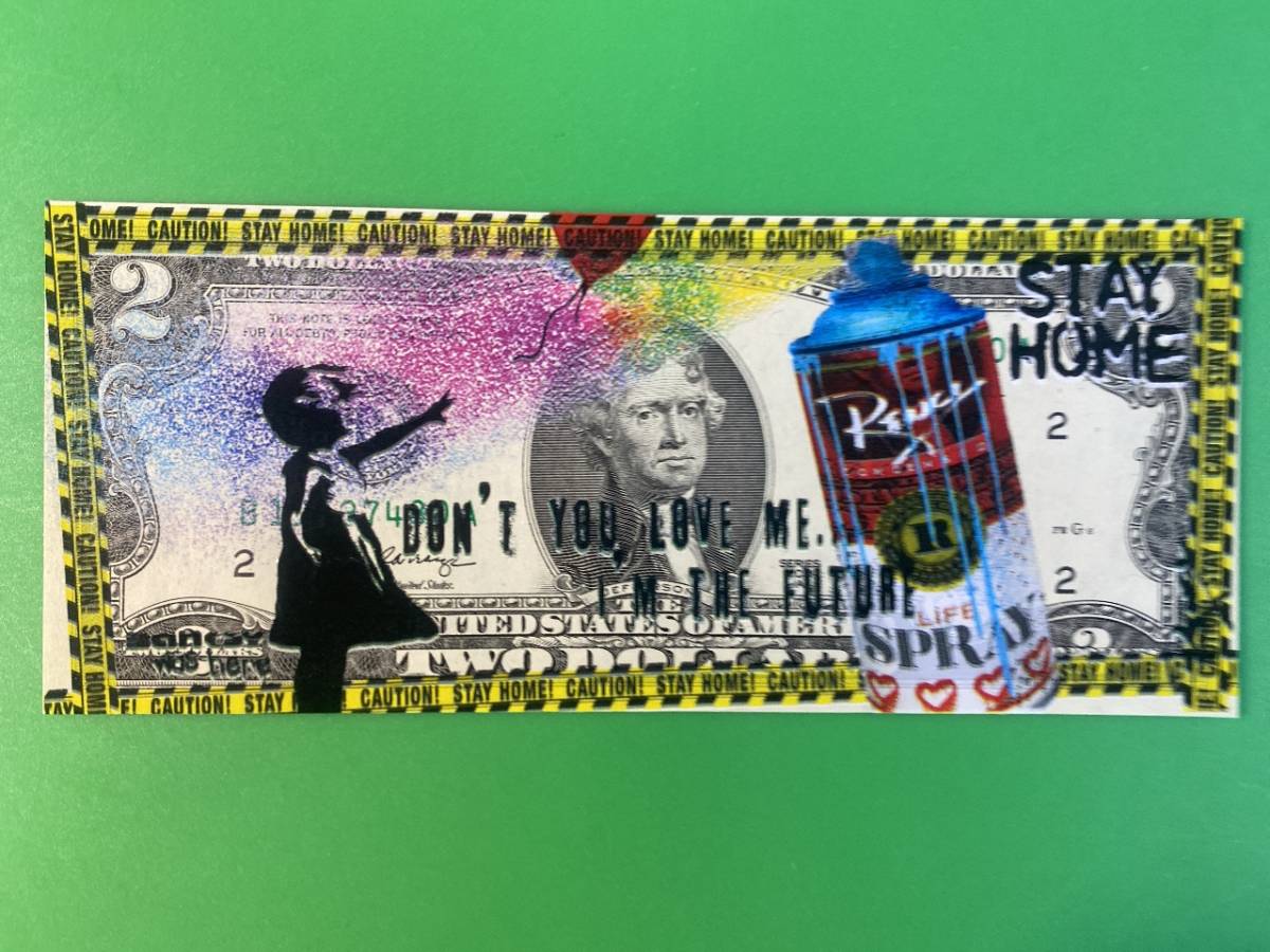 レンシー 2ドル札 風船と少女 STAY レンシー 2ドル札 風船と少女 STAY