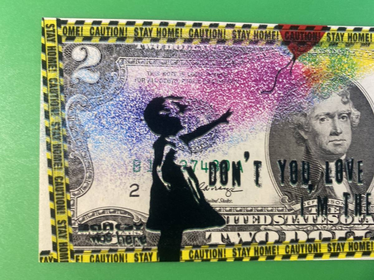 レンシー 2ドル札 風船と少女 STAY レンシー 2ドル札 風船と少女 STAY