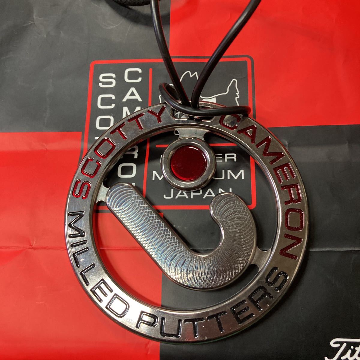 スコッティキャメロン SCOTTY CAMERON サークルJ バッグタグ TAG