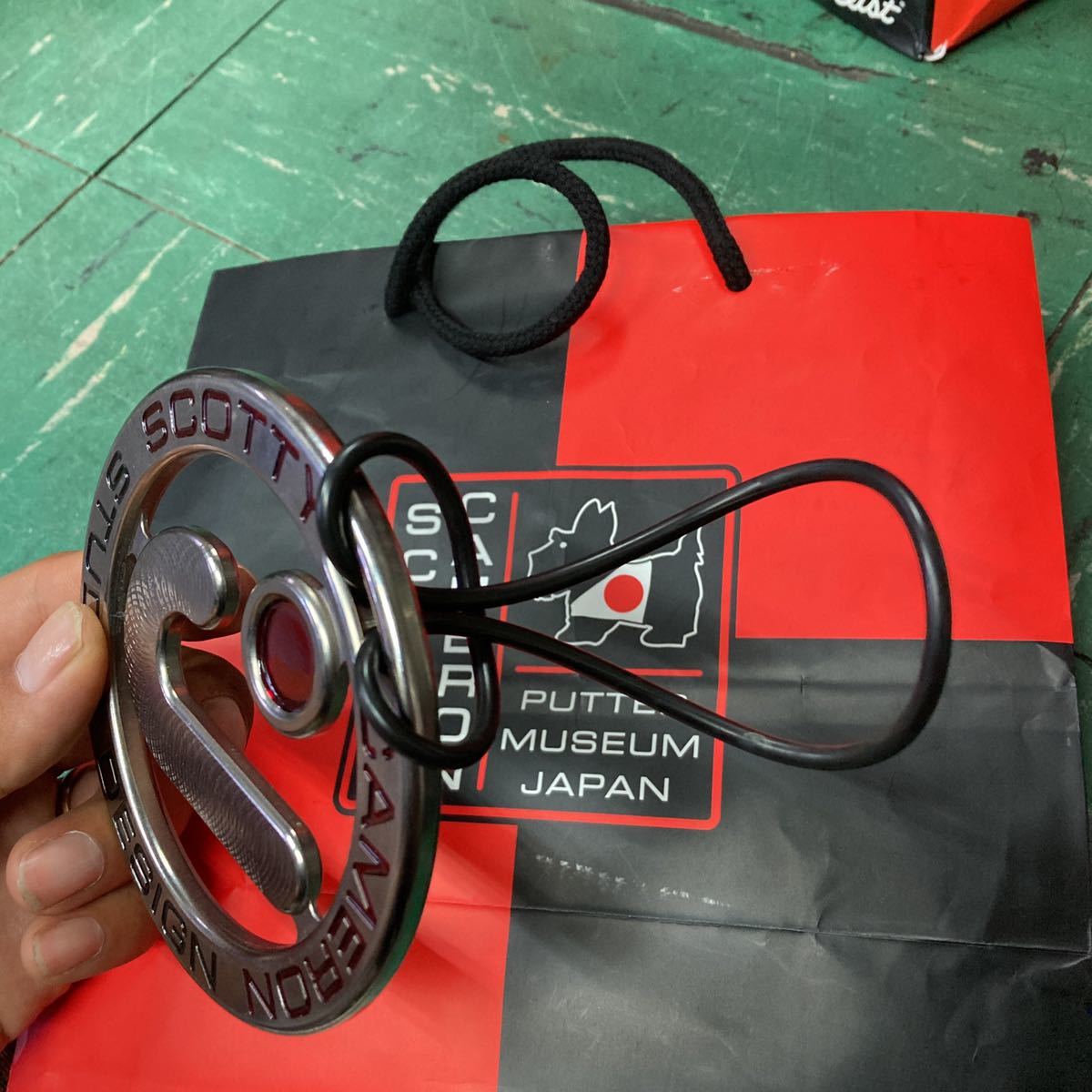 スコッティキャメロン SCOTTY CAMERON サークルJ バッグタグ TAG