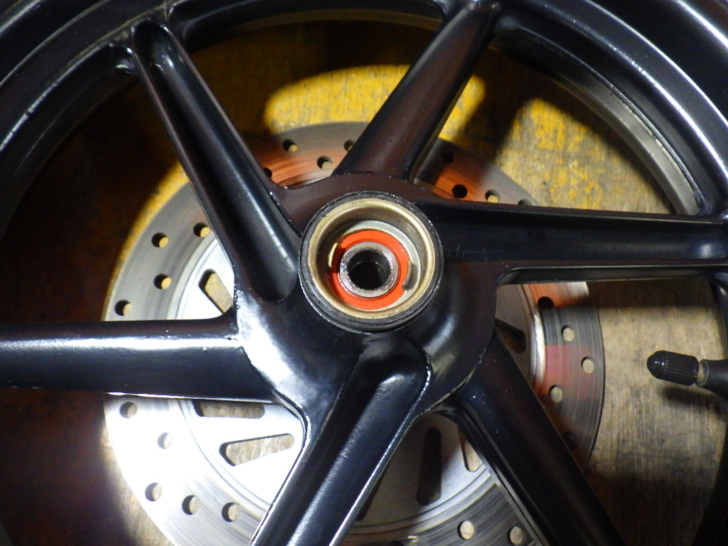 38519 ホンダ HD13-10021～ XR100モタード '05 純正 フロントホイール