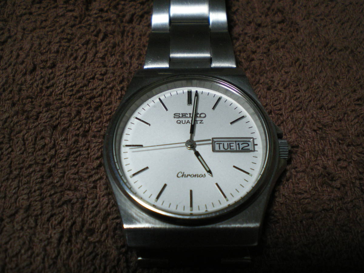 クロノス Chronos セイコー 希少 NOS 1986年製 シチズン 80年代 
