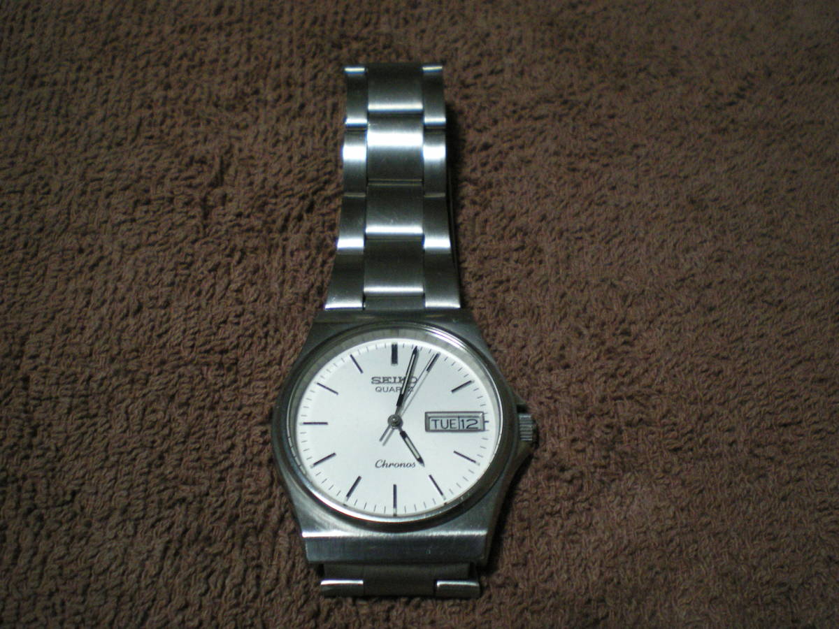 クロノス Chronos セイコー 希少 NOS 1986年製 シチズン 80年代 