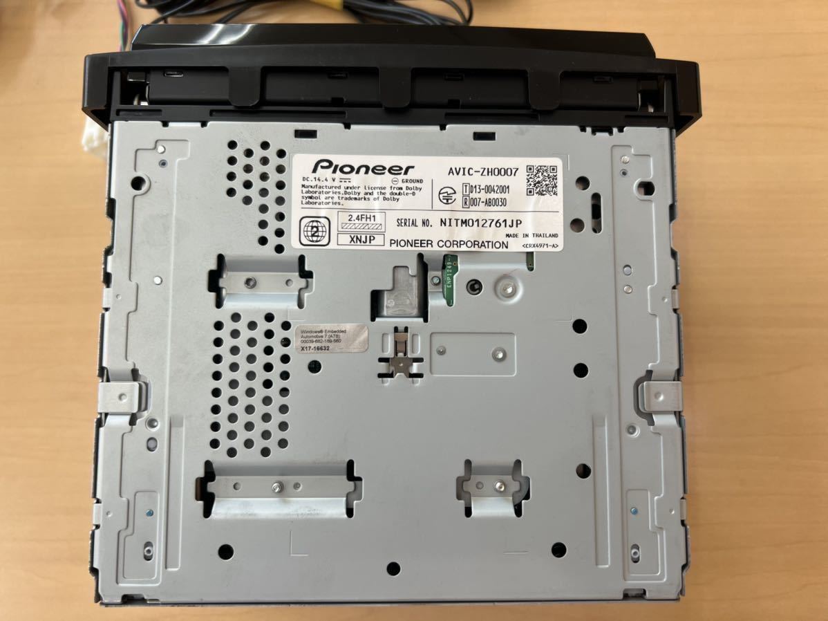 カロッツェリアサイバーナビ carrozzeria HDDナビ AVIC-ZH0007