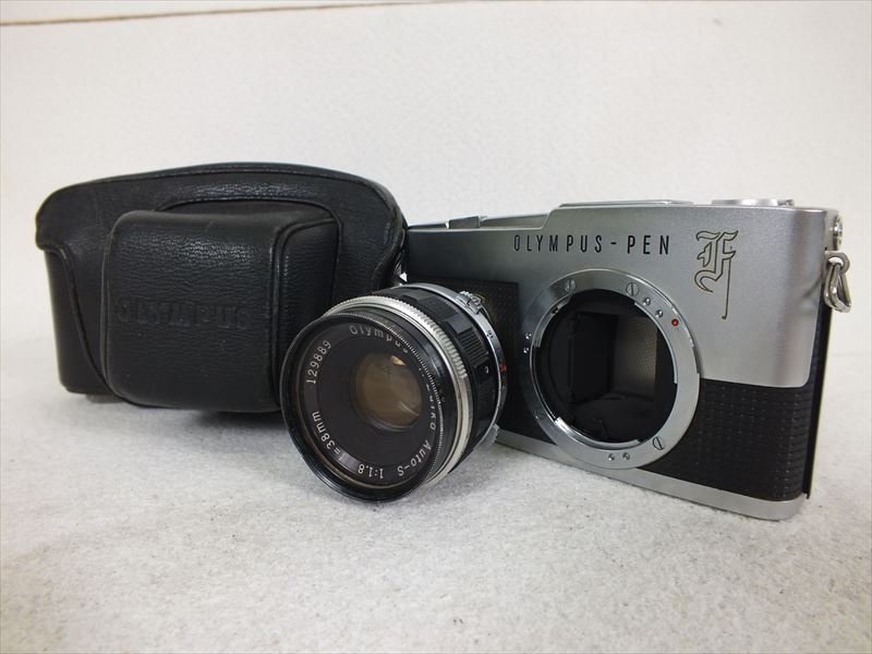 ♪ OLYMPUS オリンパス PEN-F フィルム一眼レフ Auto-S 1:1.8 f=38mm