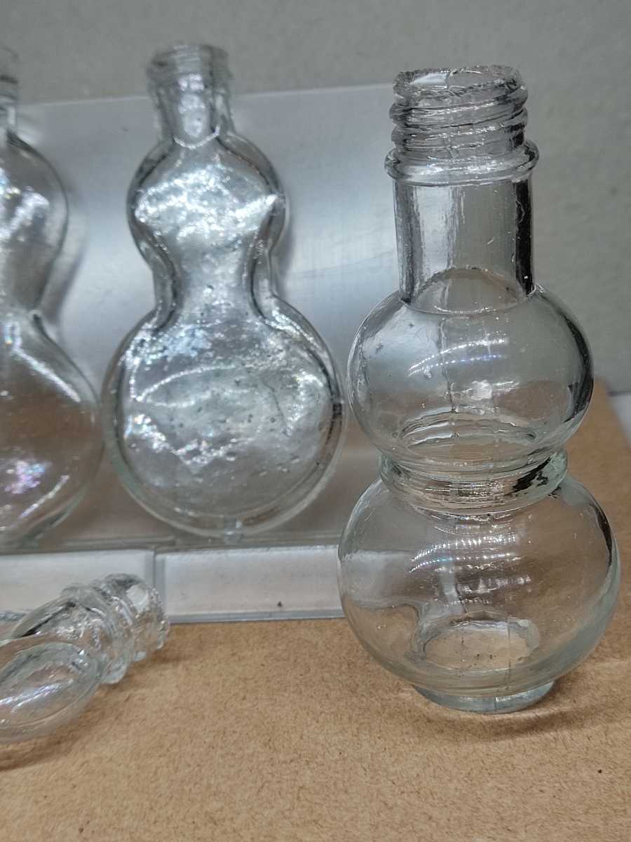 希少童子の型の瓶 金平糖瓶 菓子瓶 薬瓶(?) 希少童子の