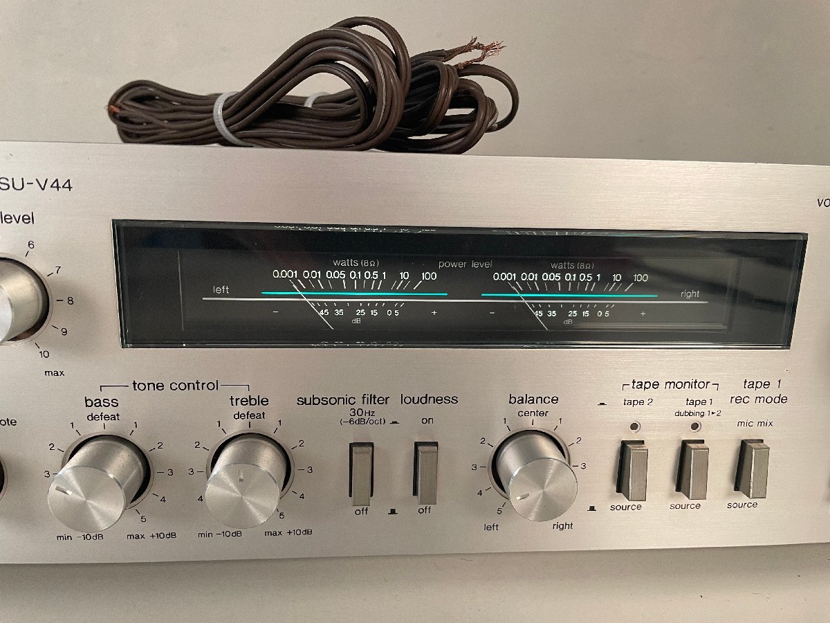 Technics テクニクス FM/AMステレオチューナー ST-S2 アンプ SU-V44