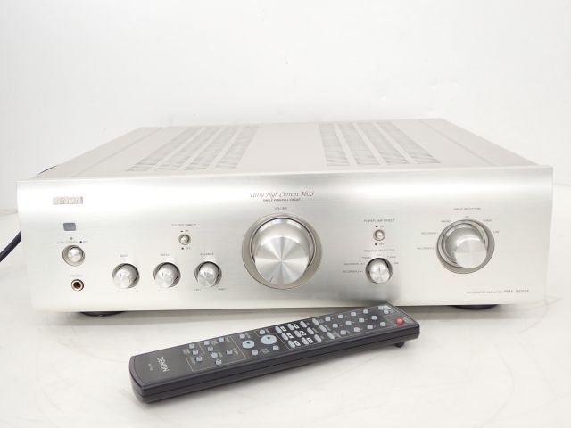  DENON プリメインアンプ PMA-1500SE リモコン付き デノン 66675-1(DENON)｜売買されたオークション情報、yahooの商品情報をアーカイブ公開 - オークファン DENON