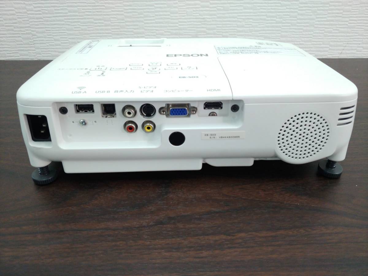 ★EPSON/エプソン ビジネスプロジェクター EB-S03★プレゼン/会議/ビジネス/プロジェクター/動作確認済み★ EPSON エプソンEB-S03 EB-S03 Specs 3LCD ビジネス