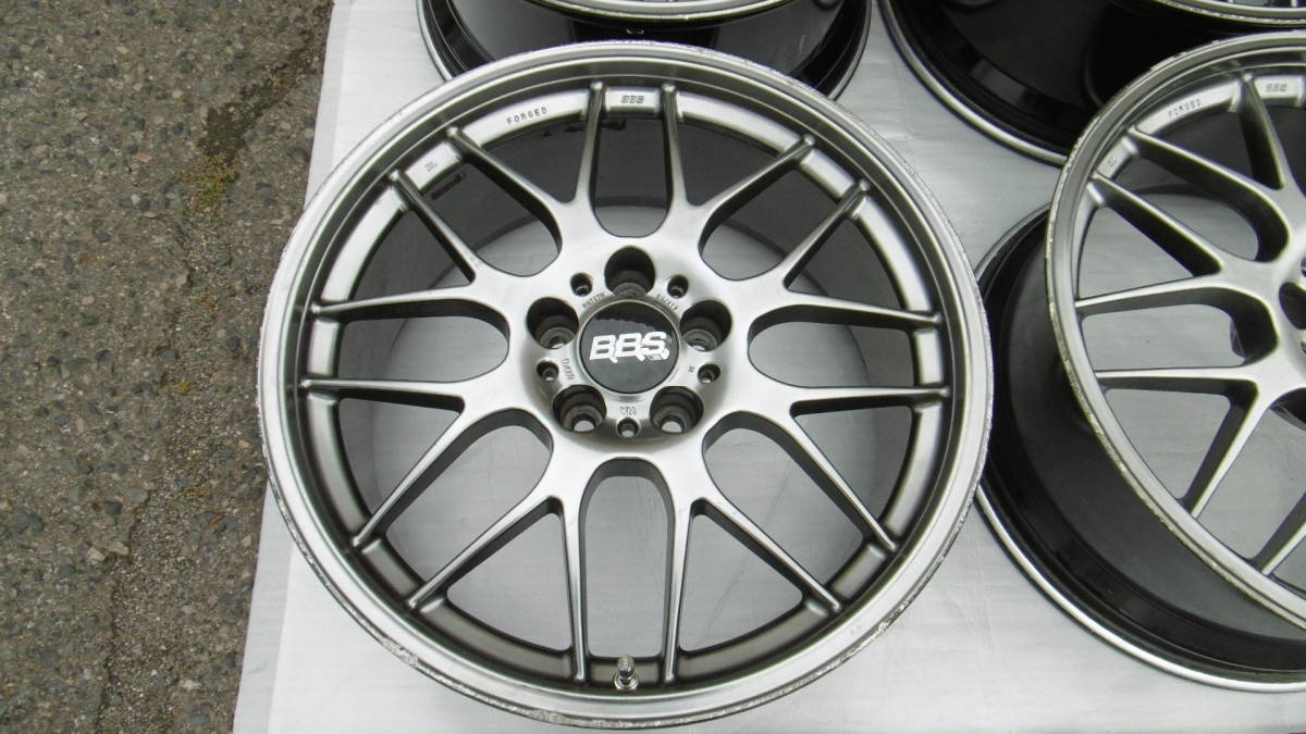 送料無料！BBS RG-R 19インチ 8.5J +38 114.3-5H 4本セット 鍛造 