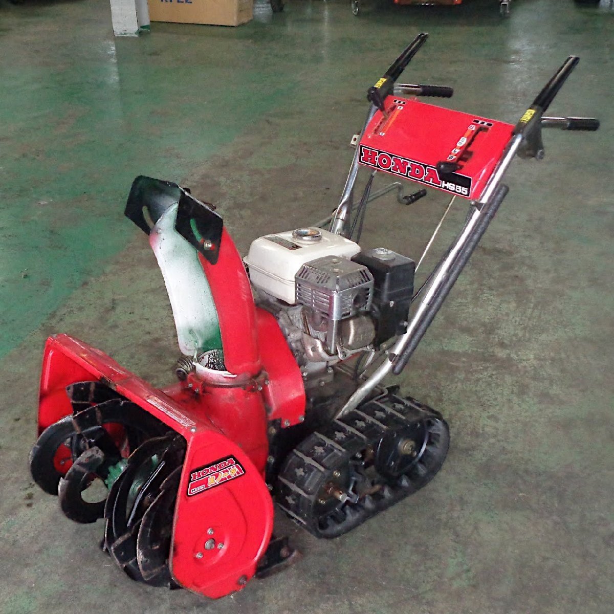 N【最終価格】ホンダ 除雪機 HS55J 5.5馬力 ガソリン 自走式 新潟県 