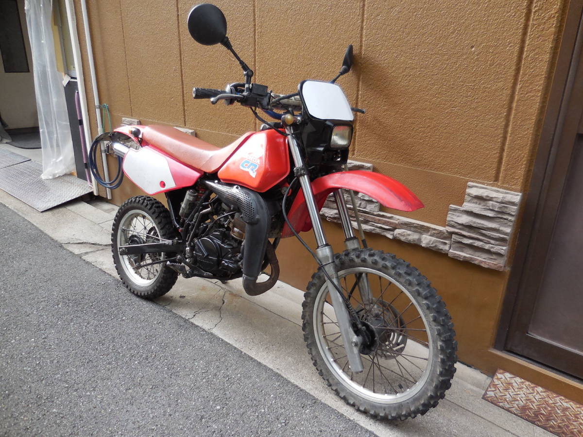 CRM80 実働車 走行動画あります。オフロード、林道ツーリング （検索 