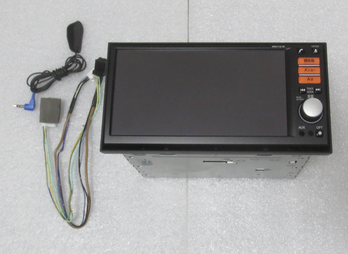 【数量限定，品質保証】 日産 純正 MM112-W ワンセグ CD Bluetooth(日産用)｜売買されたオークション情報、yahooの商品情報をアーカイブ公開 - オークファン 日産用