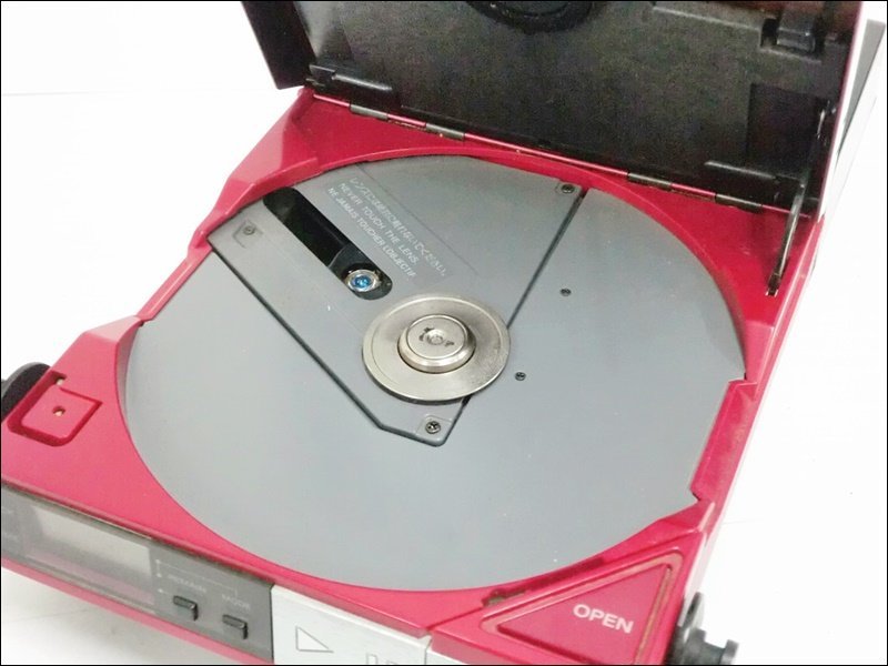 SONY Discman レトロ CD プレーヤー コンパクト ソニー 昭和レトロ『SONY(ソニー) コンパクトディスクプレーヤー Discman