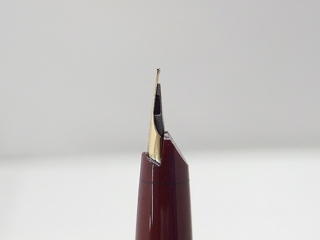 モンブラン MONT BLANC 万年筆 ボルドー ペン先K14 万年筆 事務、店舗