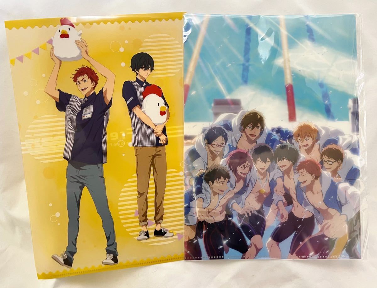 超特価】Free!桐嶋郁弥セット クリアファイル ポストカード バック 