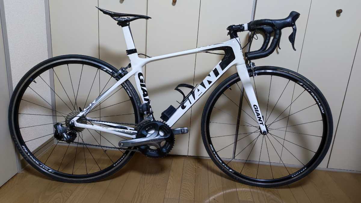 GIANT 2012 TCR COMPOSITE 3 フレーム　Di2 6770 GIANT TCR ADVANCED 2012 Sサイズ Di2 6770 フルカーボン(520mm