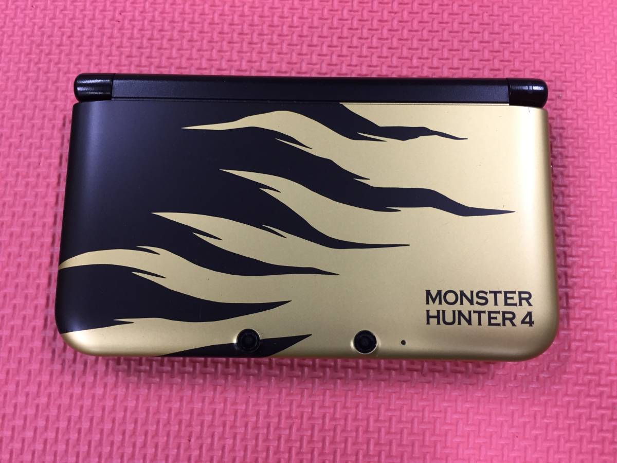 【M508/60/0】動作確認済★ニンテンドー3DS LL★モンスターハンター4 ラージャンゴールド★任天堂★NINTENDO★本体のみ★