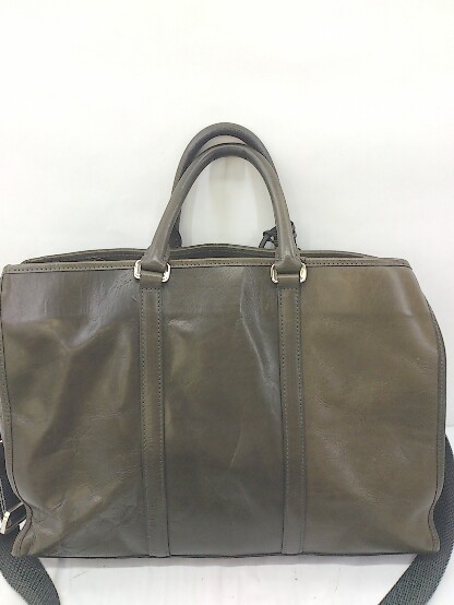 ■ aniary アニアリ 2WAY トート ショルダー バッグ カーキ系 メンズ