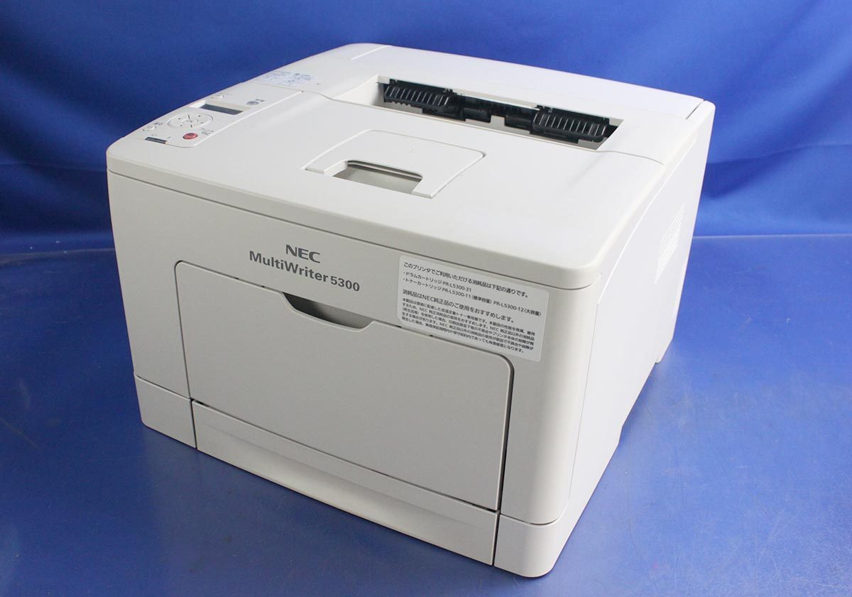 ほぼ未使用 印刷数14枚 NEC MultiWriter 5300 PR-L5300/A4対応