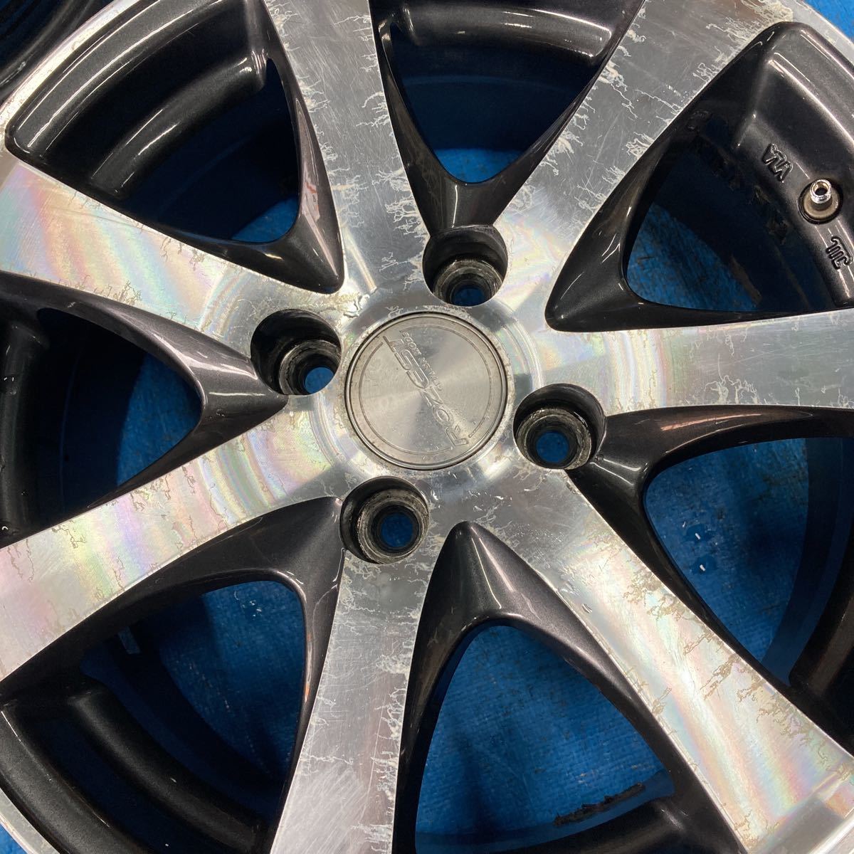 ダンロップ ROZEST STYLISH MODE T7 アルミホイール 15×6J+43 15インチ 