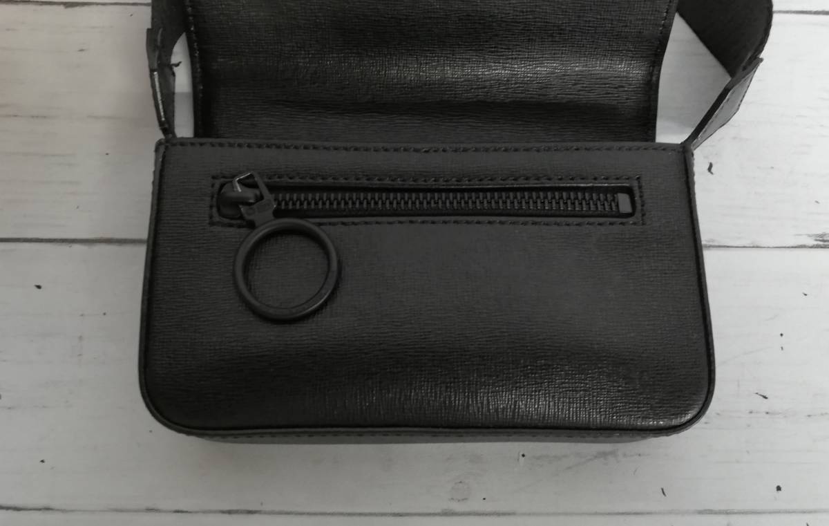 19AW] OFF WHITE オフホワイト MEN CROSS BODY FLAP クロスボディ 