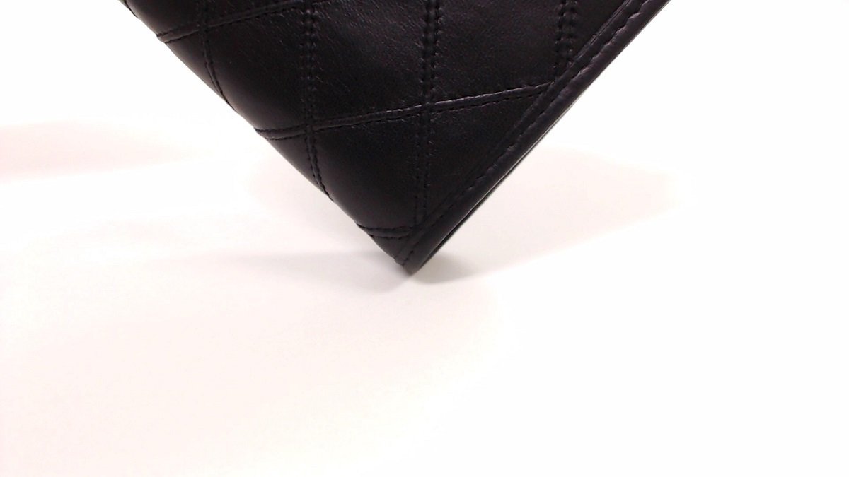シャネル ビコローレ ラムスキン CHANEL がま口 長財布 黒 ブラック がま口ミニ財布 本 がま口長財布 (新品未使用品✱付属品完備) ピコローレ ココマーク キャビアスキン W