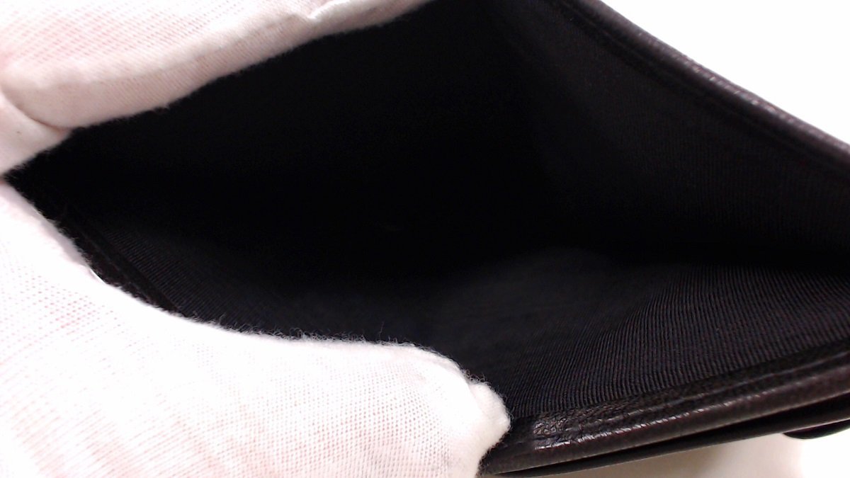 シャネル ビコローレ ラムスキン CHANEL がま口 長財布 黒 ブラック がま口ミニ財布 本 がま口長財布 (新品未使用品✱付属品完備) ピコローレ ココマーク キャビアスキン W