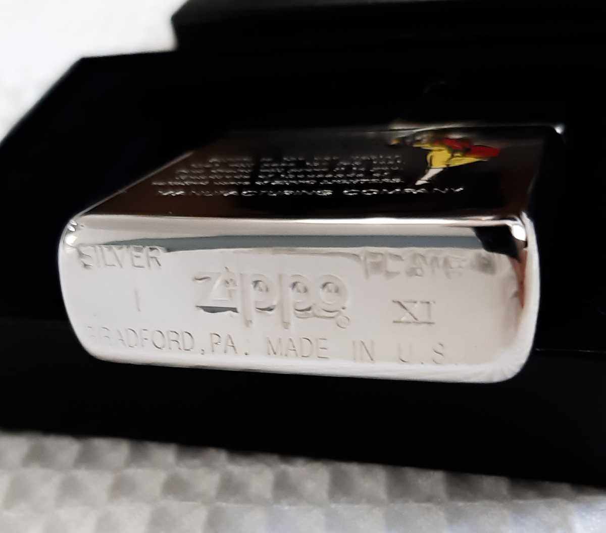 WINDY SILVER PLATE ZIPPO 1995年 未使用品 ウインディガール セクシー 