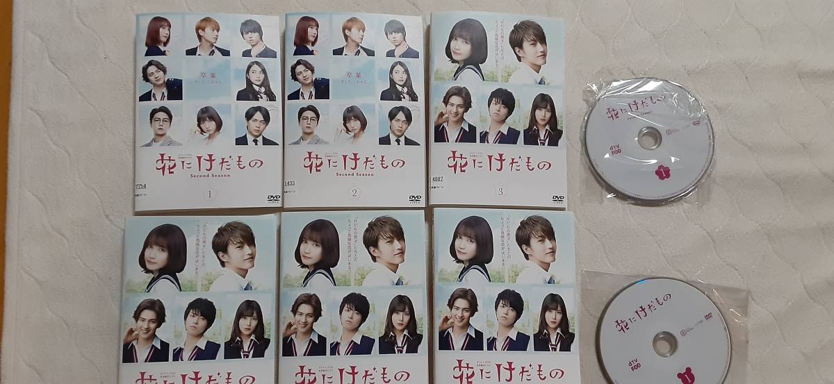 花にけだものシーズン１ ２ Dvd全６巻セット レンタル落ち 送料１８０円 中村ゆりか 杉野遥亮 松尾太陽 甲斐翔真 入山杏奈 日本 売買されたオークション情報 Yahooの商品情報をアーカイブ公開 オークファン Aucfan Com