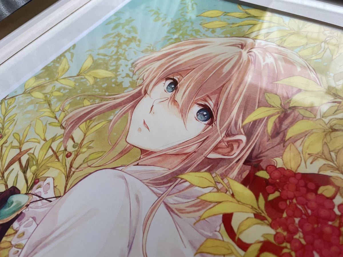 額装アート ヴァイオレット・エヴァーガーデン 京アニ限定! 描き下ろし