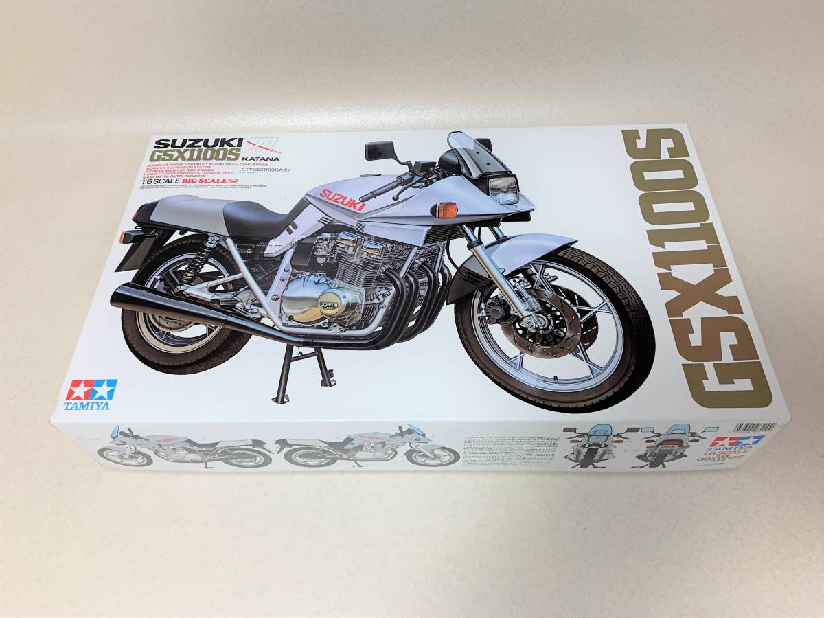 お買い得，お買い得 TAMIYA タミヤ スズキGSX1100S カタナ 1/6 プラモデル 刀 未組立(スズキ)｜売買されたオークション情報、yahooの商品情報をアーカイブ公開 - オークファン スズキ