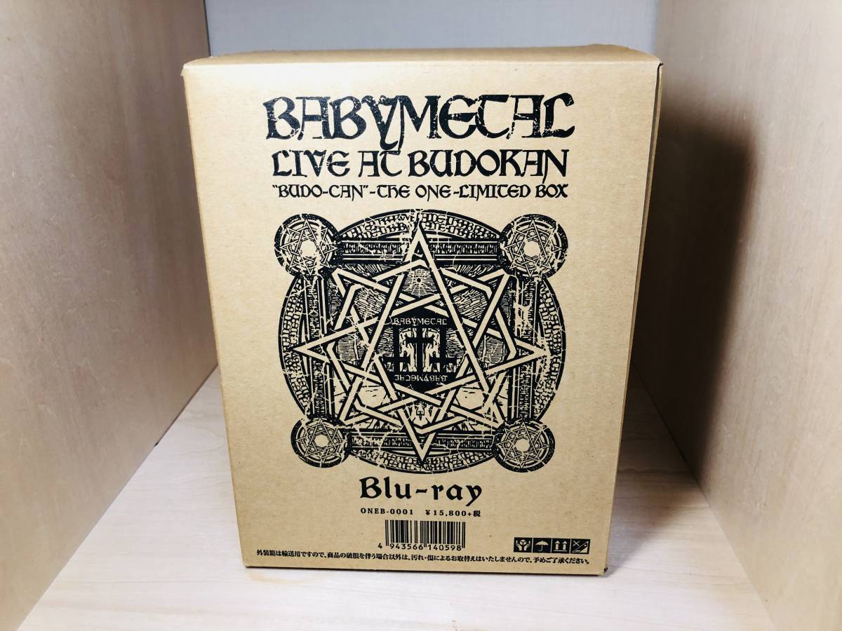 人気SALE，お得 特典完備 BABYMETAL Blu-ray LIVE AT BUDOKAN &ldquo;BUDO-CAN&rdquo; -THE ONE - LIMITED BOX THE ONE限定品(J-POP)｜売買されたオークション情報、yahooの商品情報をアーカイブ公開 - オークファン J-POP