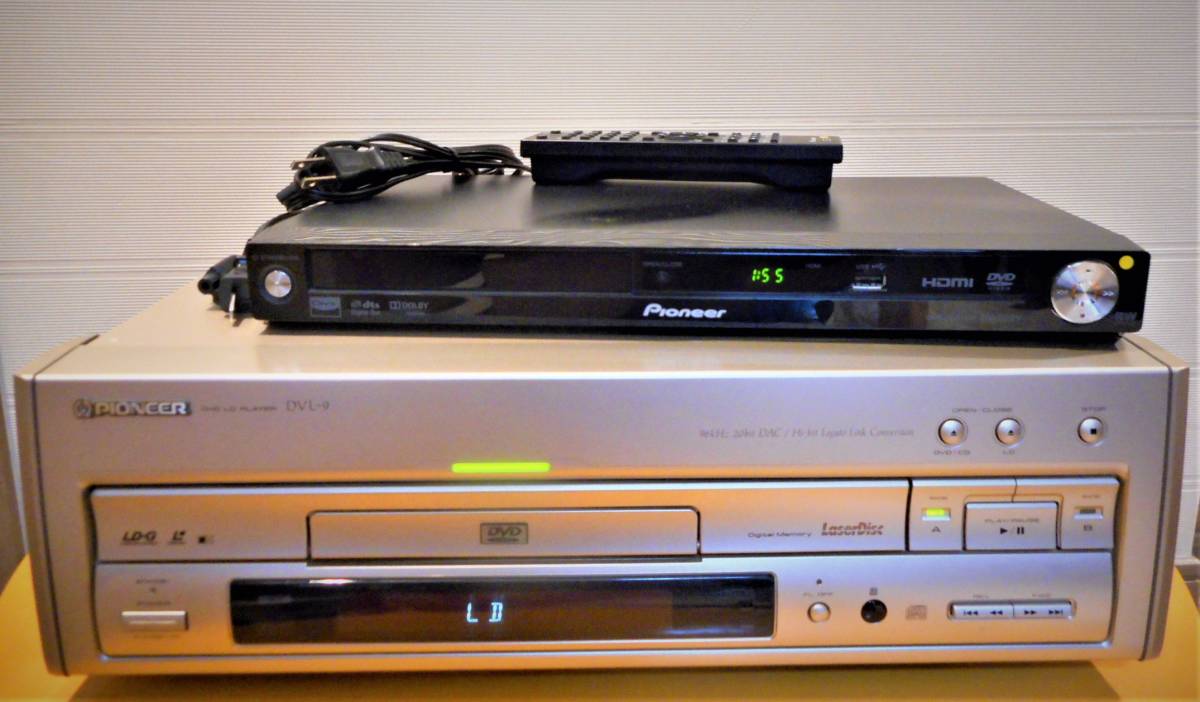 美品】PIONEER パイオニア DVL-9 DVD/LDプレーヤー 整備動作品 おまけ