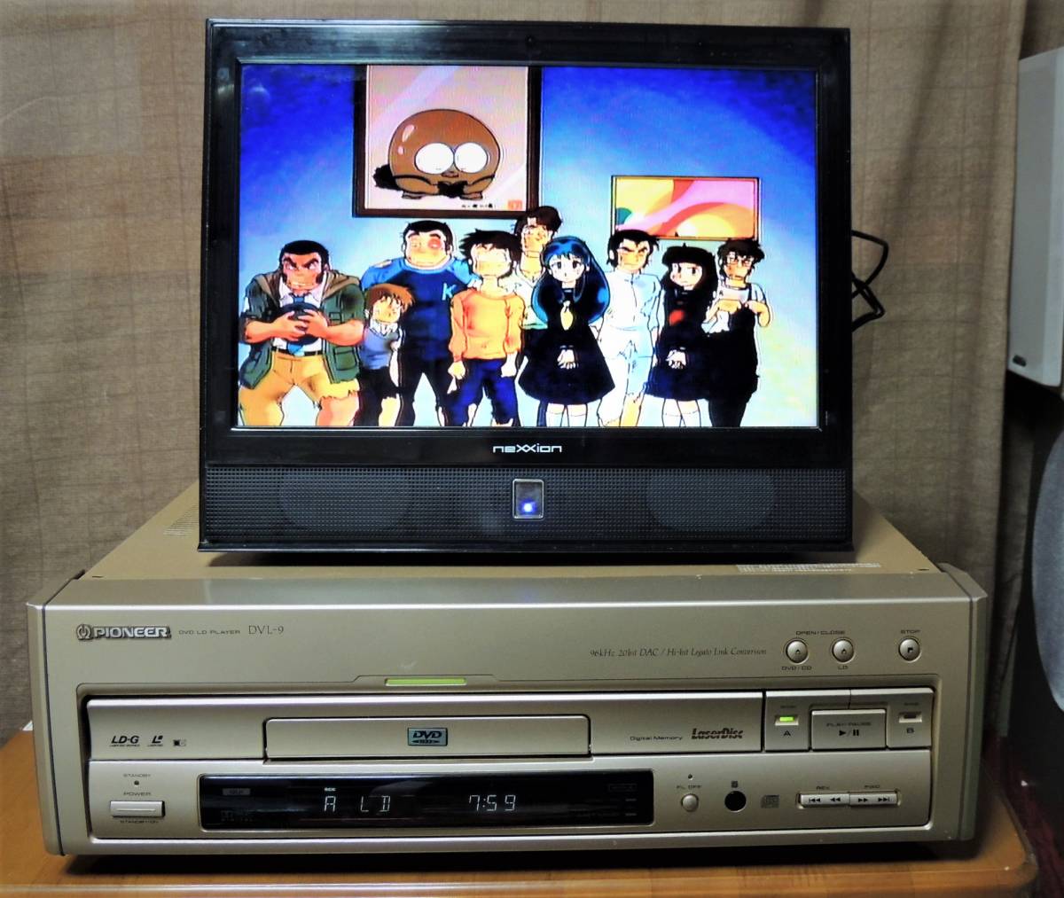 美品】PIONEER パイオニア DVL-9 DVD/LDプレーヤー 整備動作品 おまけ