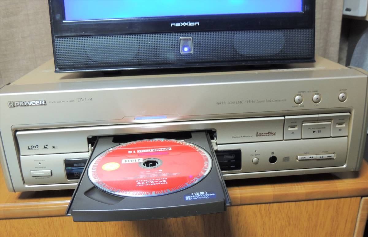 美品】PIONEER パイオニア DVL-9 DVD/LDプレーヤー 整備動作品 おまけ